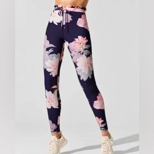 CELESTINE Lace-Up Ruffle Legging